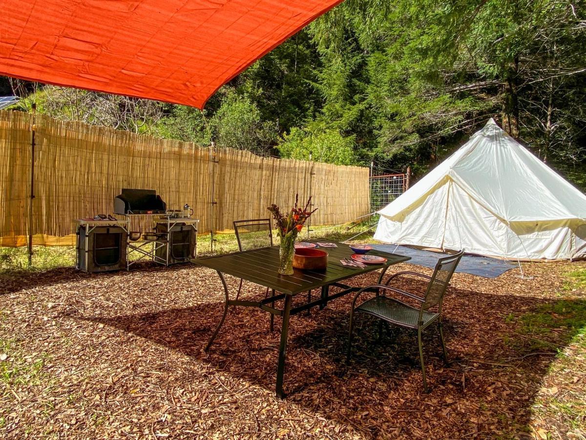 Glamping In The Redwoods With A Hot Tub! Hotel Garberville Ngoại thất bức ảnh